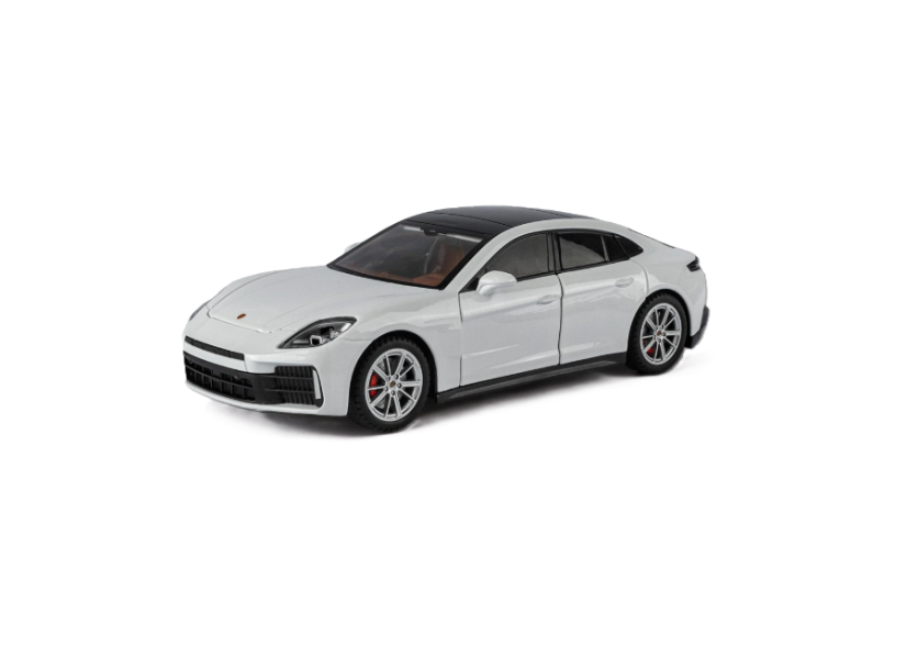Porsche Panamera New metalen model speelgoedbatterijverlichting klinkt 1:32 Wit