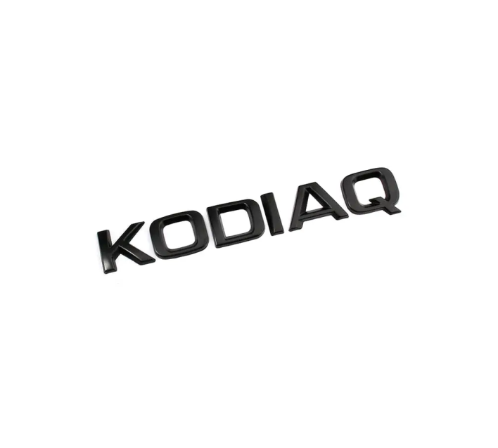 KODIAQ inscription - black glossy 180mm