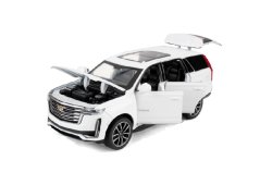 Cadillac Escalade metalen model speelgoedbatterijverlichting klinkt 1:32 Wit