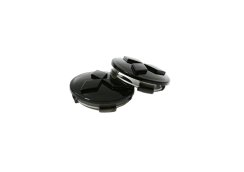 Krytky kol, pokličky na kola MITSUBISHI 60mm černá MB579402