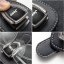 JEEP leather holder for glasses for the screen, holder for glasses - black leather