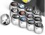4 pcs JEEP valve caps, valve covers silver/chrome