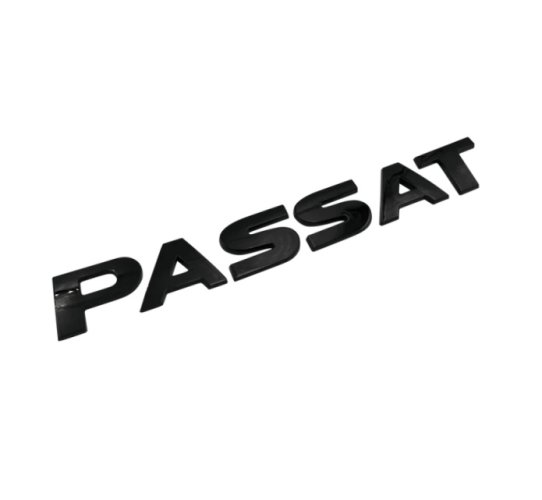 Επιγραφή PASSAT - μαύρο γυαλιστερό 187 χλστ