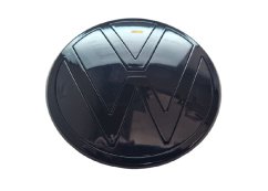 VW TOURAN (2016-2020) front badge, logo (13,7cm) - black glossy