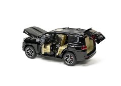 Toyota Land Cruiser LC300 metalen model speelgoedbatterijverlichting klinkt 1:24 Zwart
