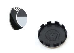 Wheel center cap BMW 68mm black 36136783536