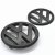 VW SCIROCCO (2009-2014) front and rear emblem, logo (11cm and 9cm) - matte black
