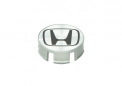 Wheel center cap HONDA 58mm silver black 44732-S5P-A01