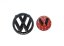 VW TIGUAN (2013-2017) front and rear emblem, logo (14,6cm a 11cm) - black