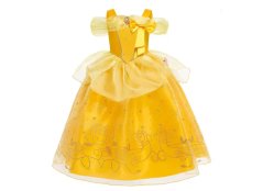 Disfraz infantil de princesa Bella L 130 cm