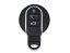 LUXURY key cover for BMW MINI cars white glossy/Chrome