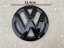 VW POLO 6R (2009-2013) front and rear emblem, logo (11.2cm and 12.4cm) - black glossy
