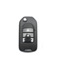 LUXURY key cover for HONDA cars black glossy/chrome