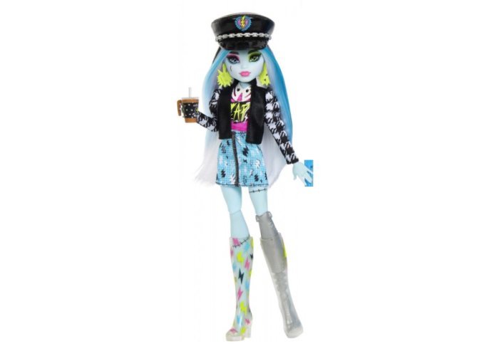 Mattel Monster High Frankie Stein dukke og skab
