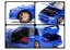 Subaru Impreza WRX STI 1992-2000 metal model toy battery lights sound 1:32 Blue