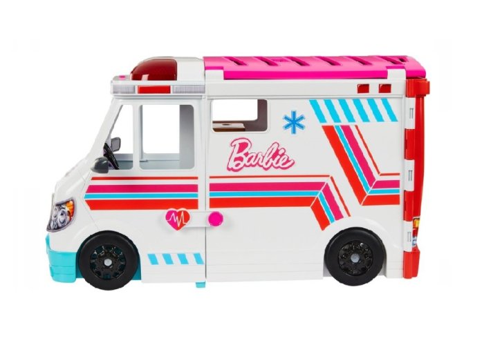 Mattel Barbie Ambulance and Clinic in HKT79