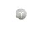 4pcs Wheel center caps TESLA 58mm silver