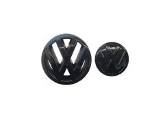 VW TIGUAN (2013-2017) front and rear emblem, logo (14,6cm a 11cm) - black