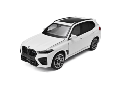 BMW X5 M Competition kovinski model igrače luči baterije zvok 1:24 Bela