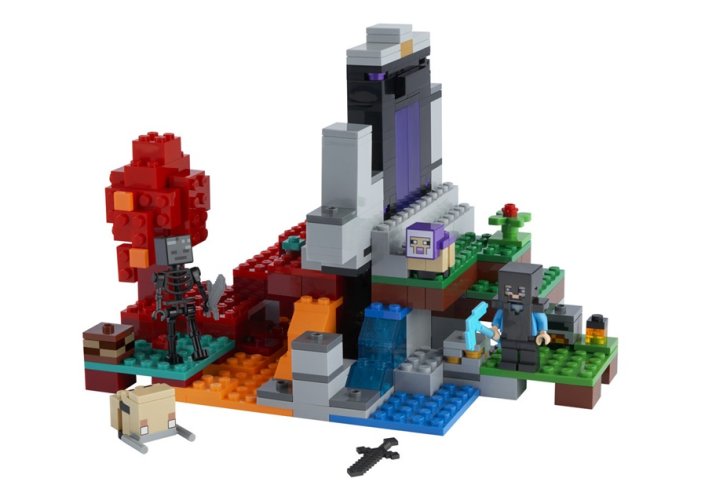 LEGO Minecraft 21172 Ødelagt portal