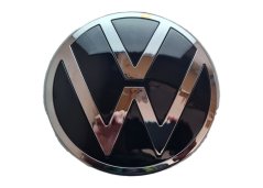 Emblema frontal VW TOURAN (2016-2020), logótipo (13,7 cm) - preto cromo W