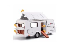 Rolls Royce Cullinan metalen model batterij speelgoed met caravan licht geluid 1:20 wit