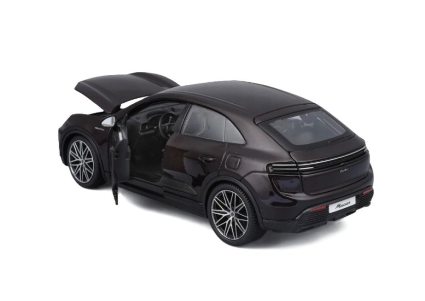 Burago Porsche Macan Turbo Electric Metal model toy 1:24 Black