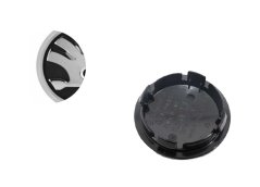 Wheel center cap ŠKODA 56mm black chrome 5E0601151FOD 5JA601151