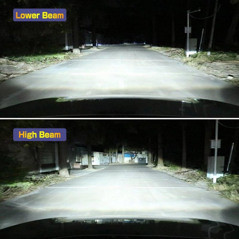 D1S Front LED xenon bulbs for lights, D1S up to 500% more brightness 6000-6500k