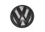 VW Universal bagmærke, logo (11,3cm) - blank sort