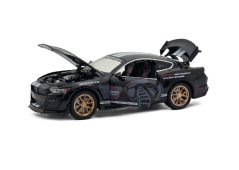 Ford Mustang Shellby GT500 kovový model hračka na baterie světla zvuk 1:24 Modrá