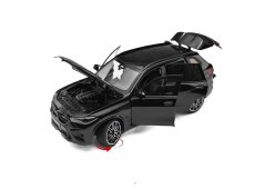 BMW X5 M Competition kovinski model igrače luči baterije zvok 1:24 Bela