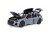 Audi RS6 modello in metallo giocattolo luci della batteria suono 1:24 Grigio