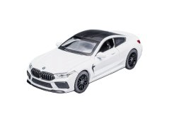 BMW M8 metalen model speelgoedbatterijverlichting klinkt 1:32 Wit
