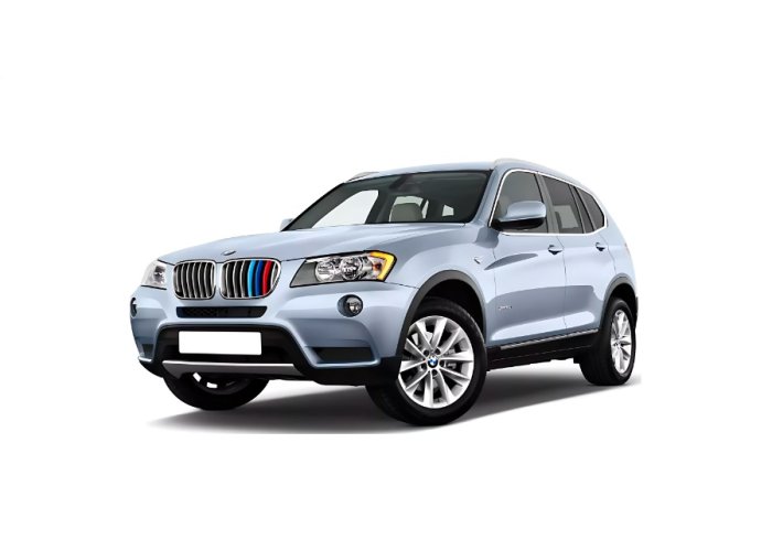 BMW X5 E70 2008-2013 X6 E71 2008-2011 M-Performance strips for the front mask