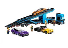 LEGO City 60408 Camion pentru transport masini sport