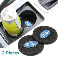 SUBARU, 2 pcs Coasters, drink mat for the drink holder