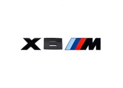 BMW X 6M lettering 170mm black