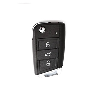 LUXURY key cover for VW VOLKSWAGEN SKODA pink