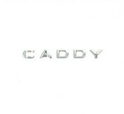 CADDY-Schriftzug – glänzendes Chrom 182mm