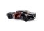 Dodge Challenger Helicat SRT metalen model speelgoedbatterijverlichting klinkt 1:24 zwart
