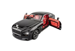 Rolls Royce Spectre metalen model speelgoedbatterijverlichting klinkt 1:32 Zwart