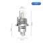 H4/H19 liquid LED bulbs for lights 6000lm 60W, up to 200% more brightness 6000k-7000k