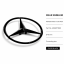 Mercedes-Benz rear emblem for C-Class W206 2022-2024 - glossy black (A2068171600)