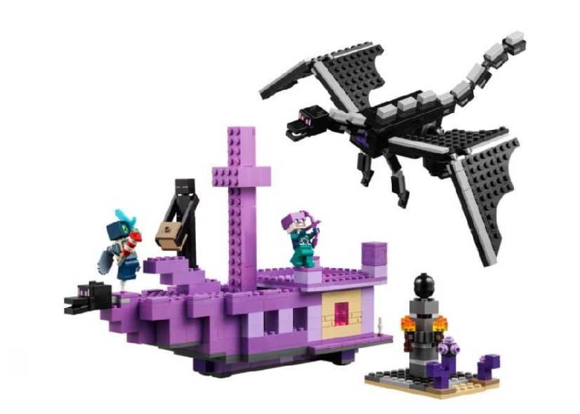 LEGO Minecraft 21264 Dragon of Ender and Ship of Ender