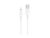 USAMS USB laidas Lightning U68 2A 100cm baltas