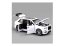 Rolls Royce Cullinan metalen model batterij speelgoed met caravan licht geluid 1:20 wit