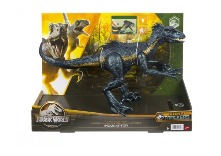 MATTEL Jurassic World Napadający Indoraptor z dźwiękami