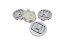 4pcs Wheel center caps HONDA 69mm silver chrome 44732-T2A-A31 44732-T7W-A01 08W40-SWN-9000-02 08W15-SDE-7N0A2 08W40-SLG-90001