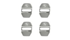 4 pcs BMW Protective cover for the door latch- silver
